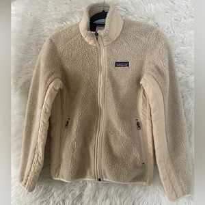 Patagonia Synchilla Womens Retro-X Full Zip Up Deep Pile Sherpa Jacket-Size XS